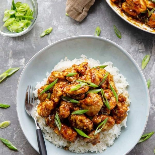 Air Fryer Orange Chicken