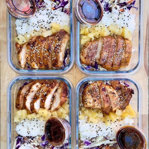 Spicy Teriyaki Chicken Bowls