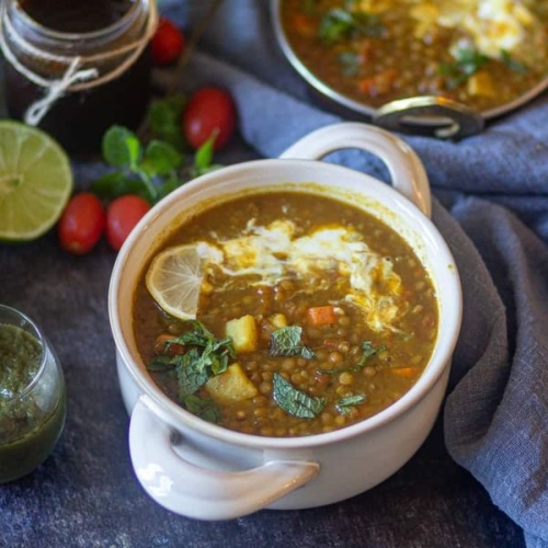 Sweet Potato & Lentils Curry