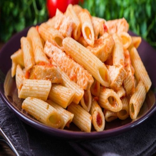 Pasta With Chicken Keema Recipe