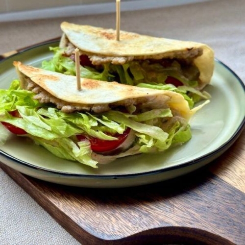 Turkey Burger Wrap
