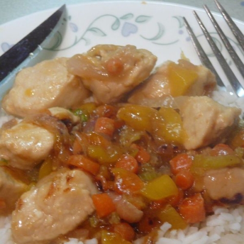 Sweet and Sour Mango Chicken S-C-J