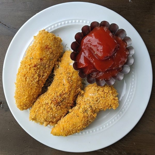 Low Calorie Crispy Chicken Tenders