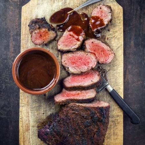 Low Calorie Marinaded Tri Tip Steak