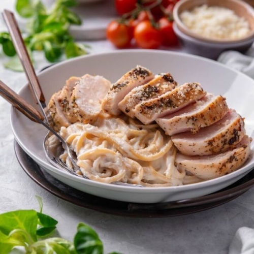 Low Calorie Chicken Alfredo Recipe