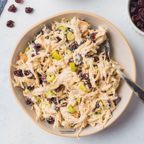 Greek Yogurt Chicken Salad Recipe (Low Calorie)