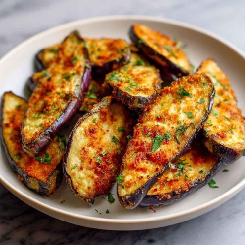 Low-Calorie Air Fryer Eggplant – Crispy, Healthy & Easy