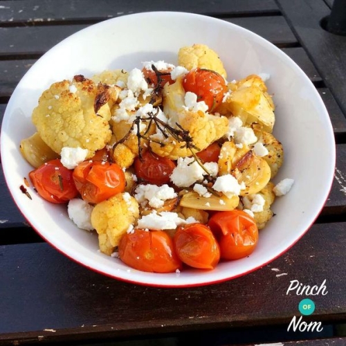 Spiced Roasted Cauliflower | Slimming & Weight Watchers Friendly