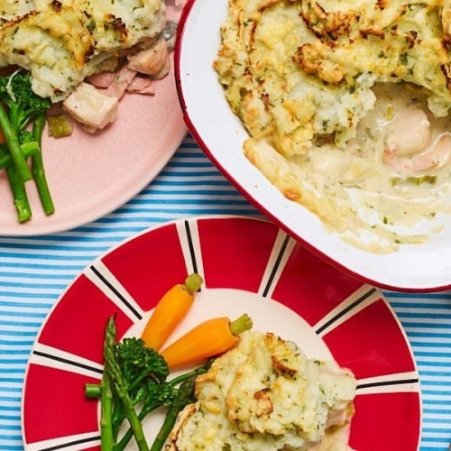 Chicken Bacon and Leek Cottage Pie | Slimming & Weight Watchers Friendly