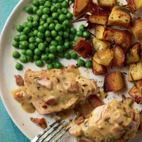 Slow Cooker Chicken Normandy