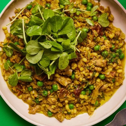 Lamb and Pearl Barley Risotto | Slimming & Weight Watchers Friendly