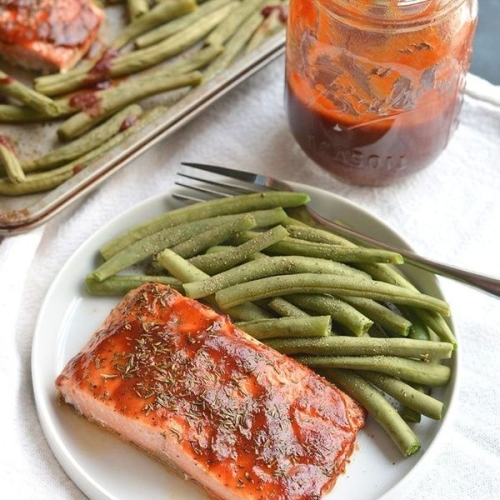 Low Sugar BBQ Salmon