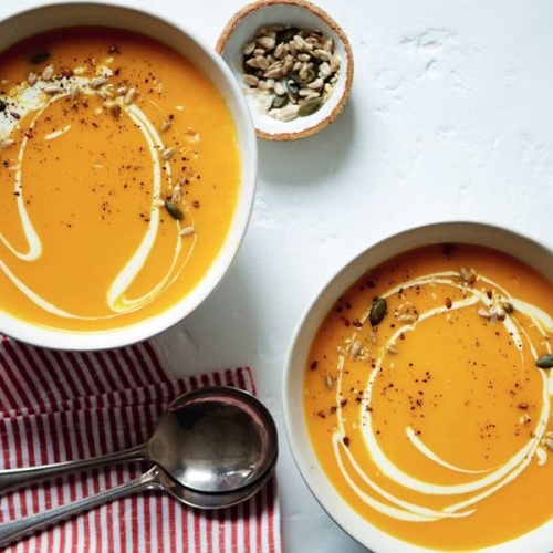 Low-fat carrot soup recipe