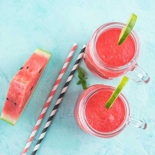 Mint watermelon smoothie