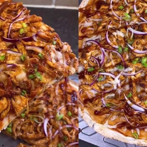 Low-Cal, High-Protein BBQ Chicken Pizza – MYPROTEIN™