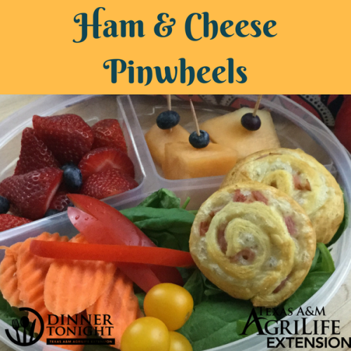 Ham and Cheese Pinwheels