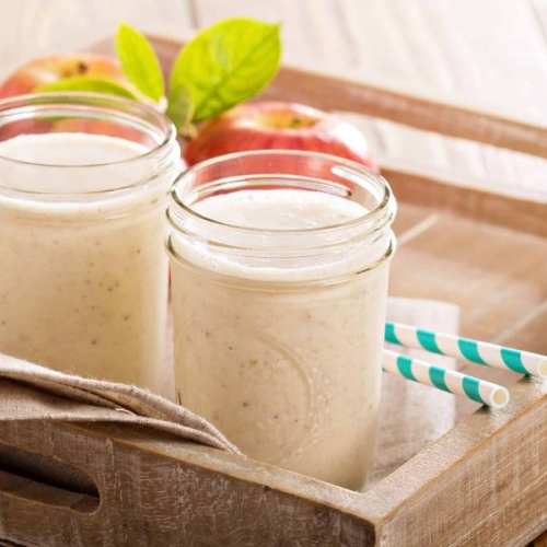 Apple Oats Smoothie for Weight Loss