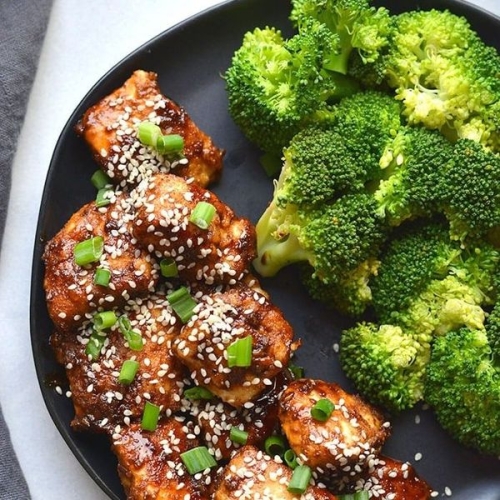 Healthy Orange Chicken