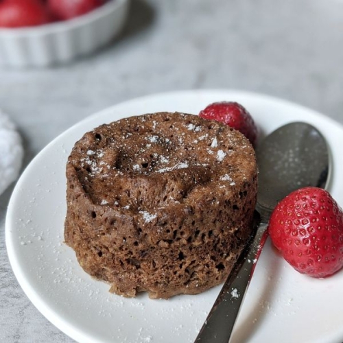 Light & Healthy Whole Wheat Chocolate Mug Cake