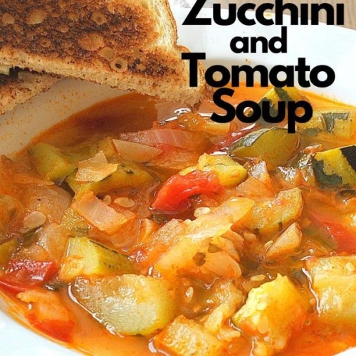 Italian Style Zucchini and Tomato Soup