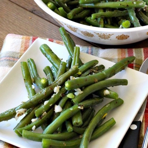 Garlic Green Beans
