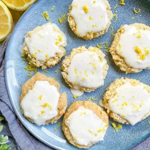Soft Vegan Lemon Cookies (Gluten-Free)