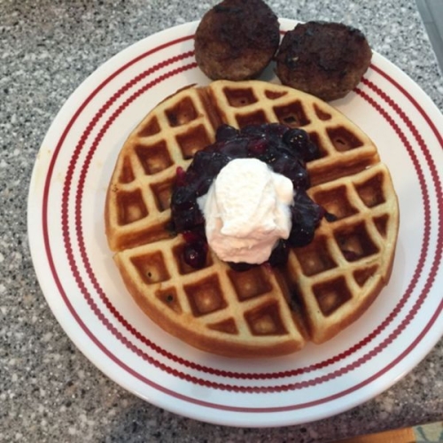 Light Blueberry Sauce