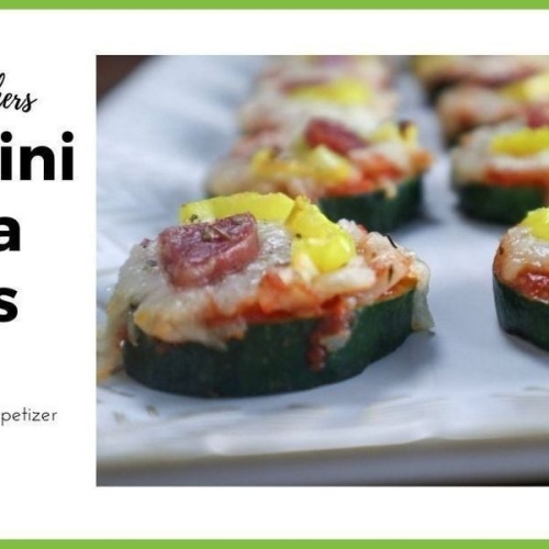 Weight Watchers Zucchini Pizza Bites