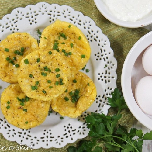 Egg Bites with Cottage Cheese