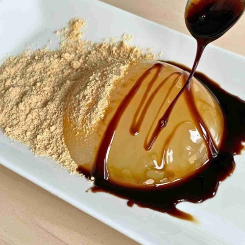 Raindrop Cake | Japanese Mizu Shingen Mochi
